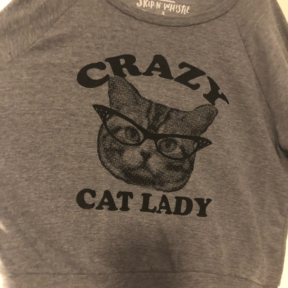 Crazy cat lady comfy sweatshirt